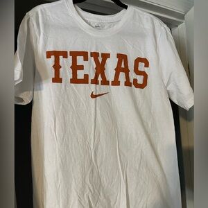 Texas Longhorn Nike White T-shirt Large